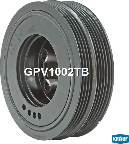 Шкив коленвала (Krauf). Артикул GPV1002TB