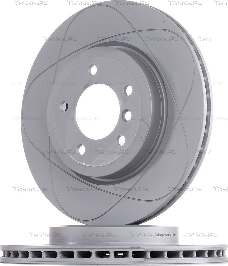 Тормозной диск ATE PowerDisc передний для BMW Z4 I (E85/E86) 2006-2008. Артикул 24.0325-0138.1