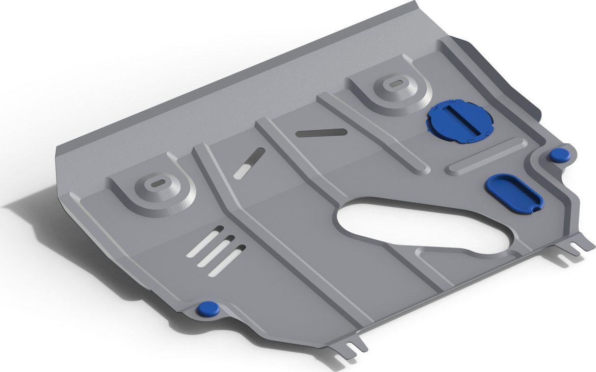 Защита алюминиевая Rival для картера и КПП Lexus NX 200t 2014-2017. Артикул 333.3207.1