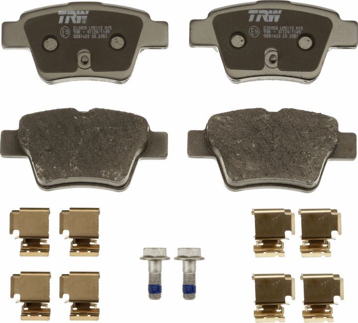 Тормозные колодки TRW COTEC. Артикул GDB1620