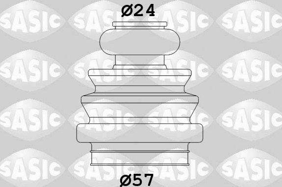 Пыльник ШРУСа внутренний Sasic для Audi S3 I (8L) 1999-2002. Артикул 1906039