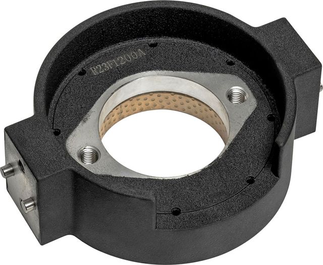 Станина (боковина) крепления мотора гидравлической лебёдки Runva HWX10000II. Артикул MBHWX10000II