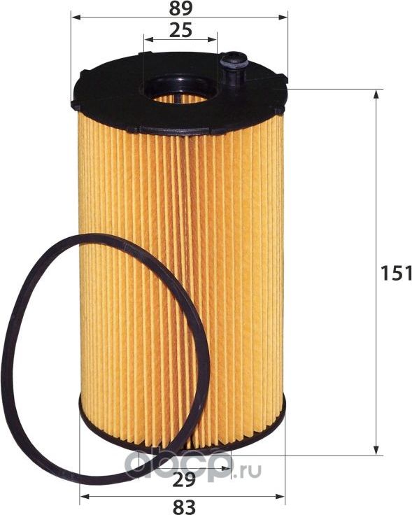 O-047E HU934/1X (масляная вставка) (RB-Exide). Артикул O047E