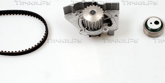 Помпа (водяной насос) с комплектом ремня ГРМ Hepu для Fiat Ulysse I 1997-2002. Артикул PK08710