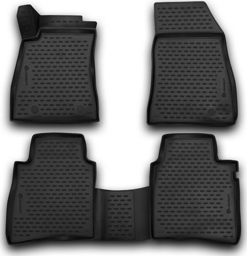 Коврики Element 3D для салона Nissan Tiida C13 2015-2026. Артикул NLC.36.56.210k