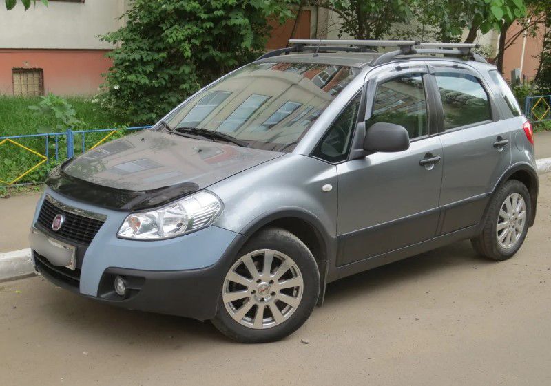 Дефлектор Vip-Tuning для капота Fiat Sedici 2005-2014. Артикул FT06