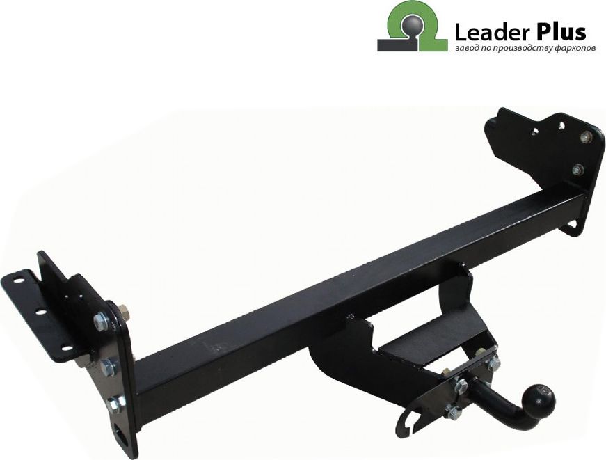 Фаркоп Лидер-Плюс для Nissan Navara Double Cab D40 (со ступенькой) 2005-2015. Фланцевое крепление. Артикул N107-FC