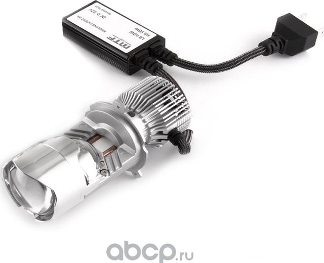 Лампа светодиодная 12V/24V H4 P43t линза бокс (2шт.) MTF. Артикул MH4K5E