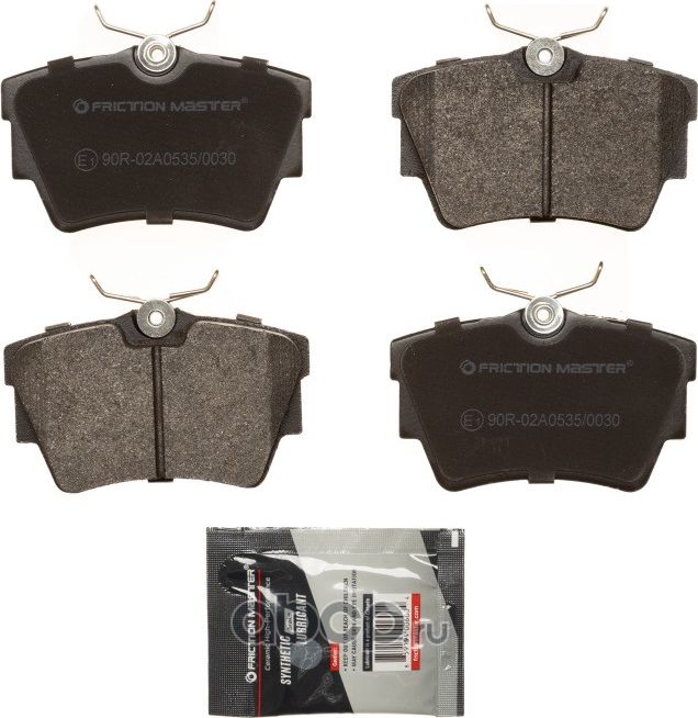 Колодки тормозные дисковые (Frictionmaster). Артикул MKD808