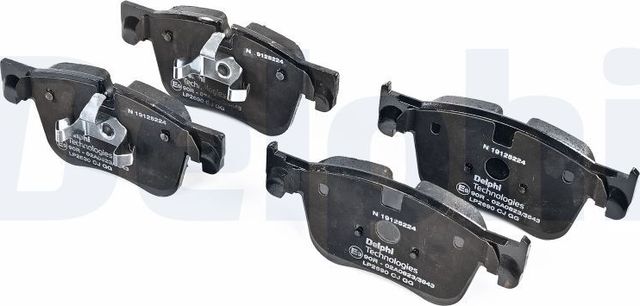 Тормозные колодки Delphi (Low-Metallic). Артикул LP2690