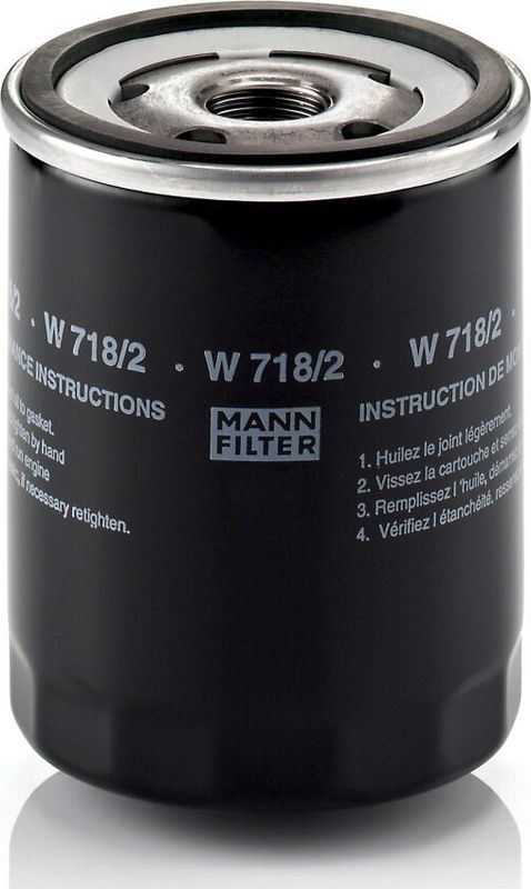 Масляный фильтр Mann-Filter для Innocenti Elba 1991-1996. Артикул W 718/2