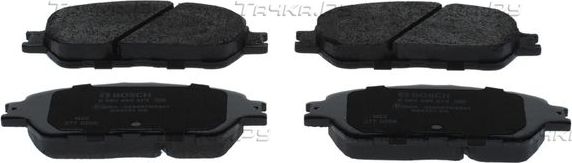 Тормозные колодки Bosch (Low-Metallic) передние для Lexus ES III 1996-2003. Артикул 0 986 495 373
