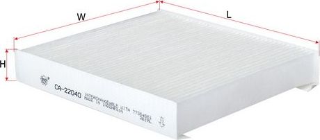 Салонный фильтр Sakura. Артикул CA-22040