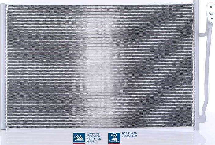 Радиатор кондиционера (конденсатор) Nissens (алюминий). Артикул 941245