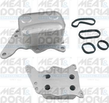 Радиатор масляный (маслоохладитель) для двигателя Meat & Doria. Артикул 95222