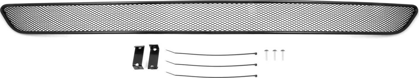 Сетка внешняя Arbori на бампер для Chery Tiggo 4 рестайлинг 2019-2026 Черный. Артикул 01-080419-101