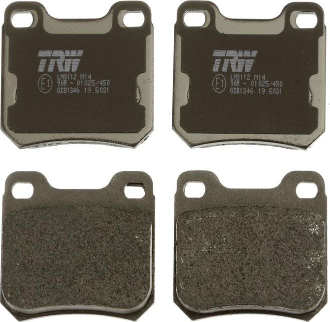 Тормозные колодки TRW COTEC. Артикул GDB1346