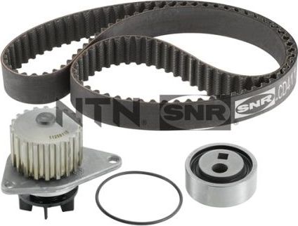 Помпа (водяной насос) с комплектом ремня ГРМ NTN / SNR. Артикул KDP459.030
