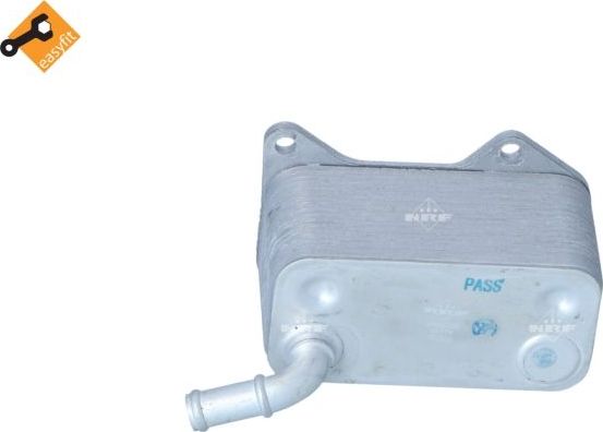 Радиатор масляный (маслоохладитель) для двигателя NRF EASY FIT. Артикул 31172