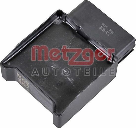 Блок управления Metzger ORIGINAL ERSATZTEIL GREENPARTS. Артикул 2250232