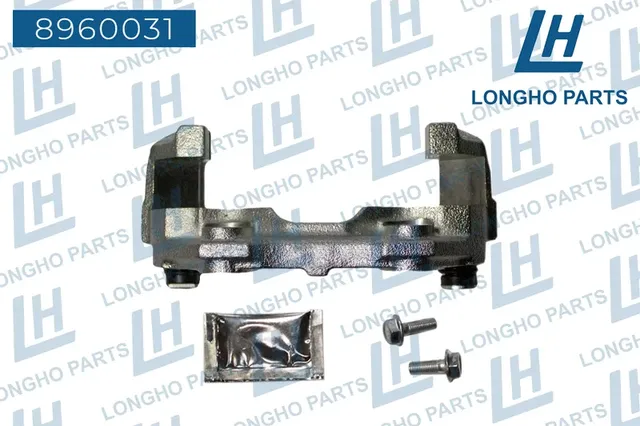 Кронштейн (скоба) тормозного суппорта пер. VW POLO Sedan (RUS) 2011 (Longho). Артикул 8960031