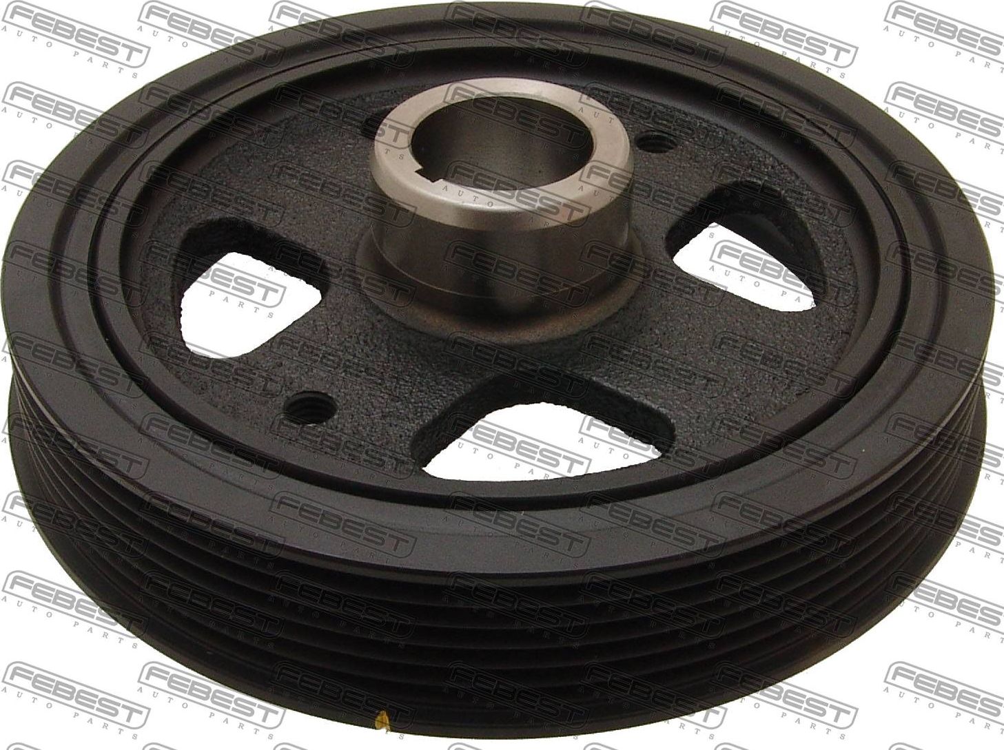 Шкив коленвала Febest для Toyota Matrix II (E140) 2008-2013. Артикул TDS-1ZRFE