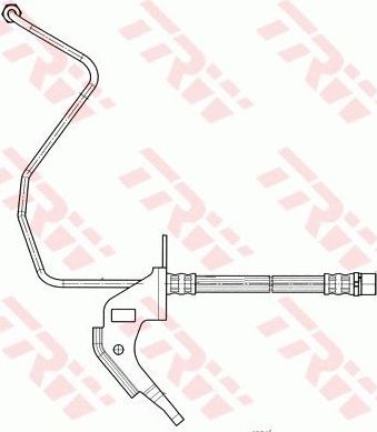 Тормозной шланг TRW. Артикул PHD563