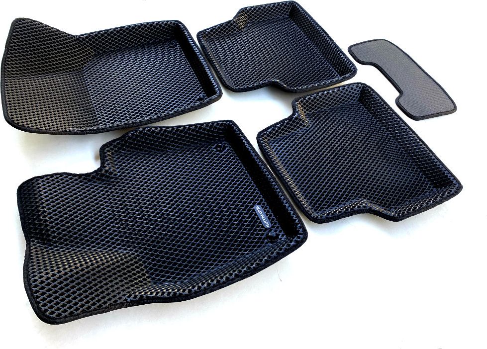 Коврики Euromat 3D EVA для салона Volkswagen Tiguan I 2007-2011. Артикул EM3DEVA-005419