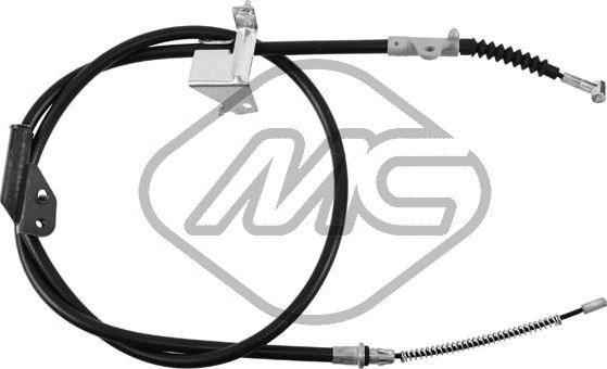 Трос ручника (тросик ручного тормоза) Metalcaucho правый для Nissan Primera P11 1996-2002. Артикул 82319