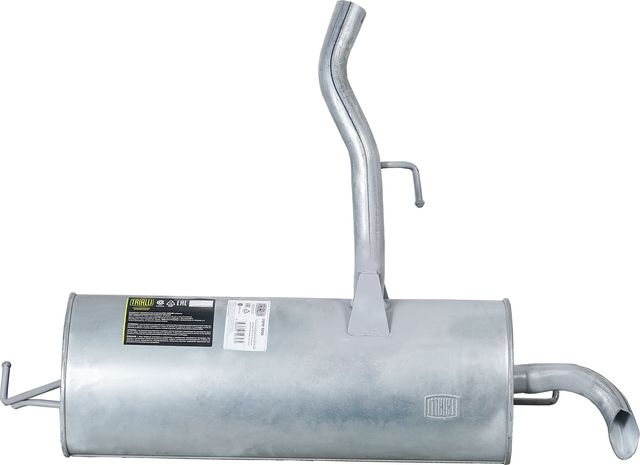 Глушитель (задняя часть) Trialli (алюминий / сталь) для Nissan Qashqai I 2007-2013. Артикул EMM 0206