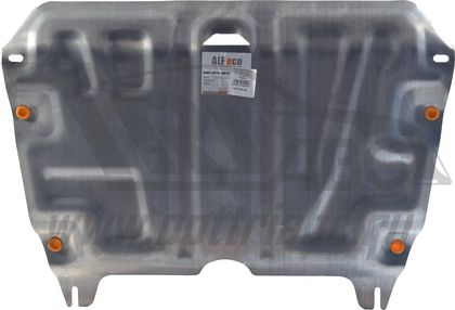 Защита алюминиевая Alfeco для картера и КПП Toyota Highlander 10 (V10, XV10) 2013-2024. Артикул ALF.24.59al