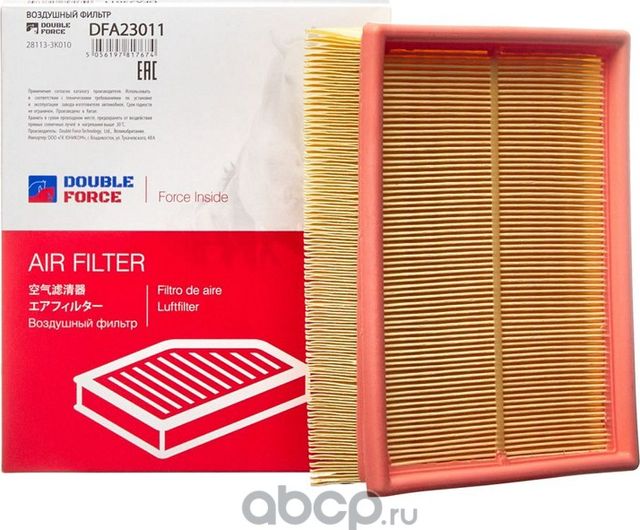 Фильтр воздушный (Double Force). Артикул DFA23011
