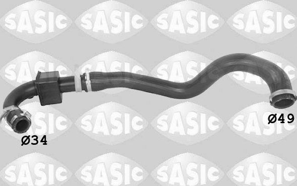 Патрубок интеркулера Sasic. Артикул 3334010