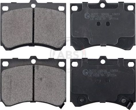 Тормозные колодки ABS передние для Mazda MX-3 I 1991-1998. Артикул 36727