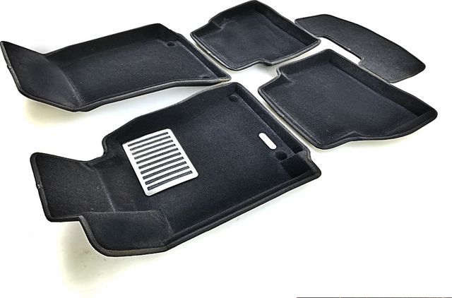 Коврики текстильные Euromat 3D Lux для салона Mercedes-Benz C-Class W205 2015-2026. Артикул EM3D-003514