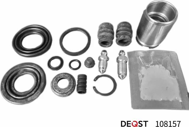 Ремкомплект тормозного суппорта с поршнем заднего (Поршень O 34mm  суппорт TRW/Lucas/Mando). HYUNDAI (Deqst). Артикул 108157