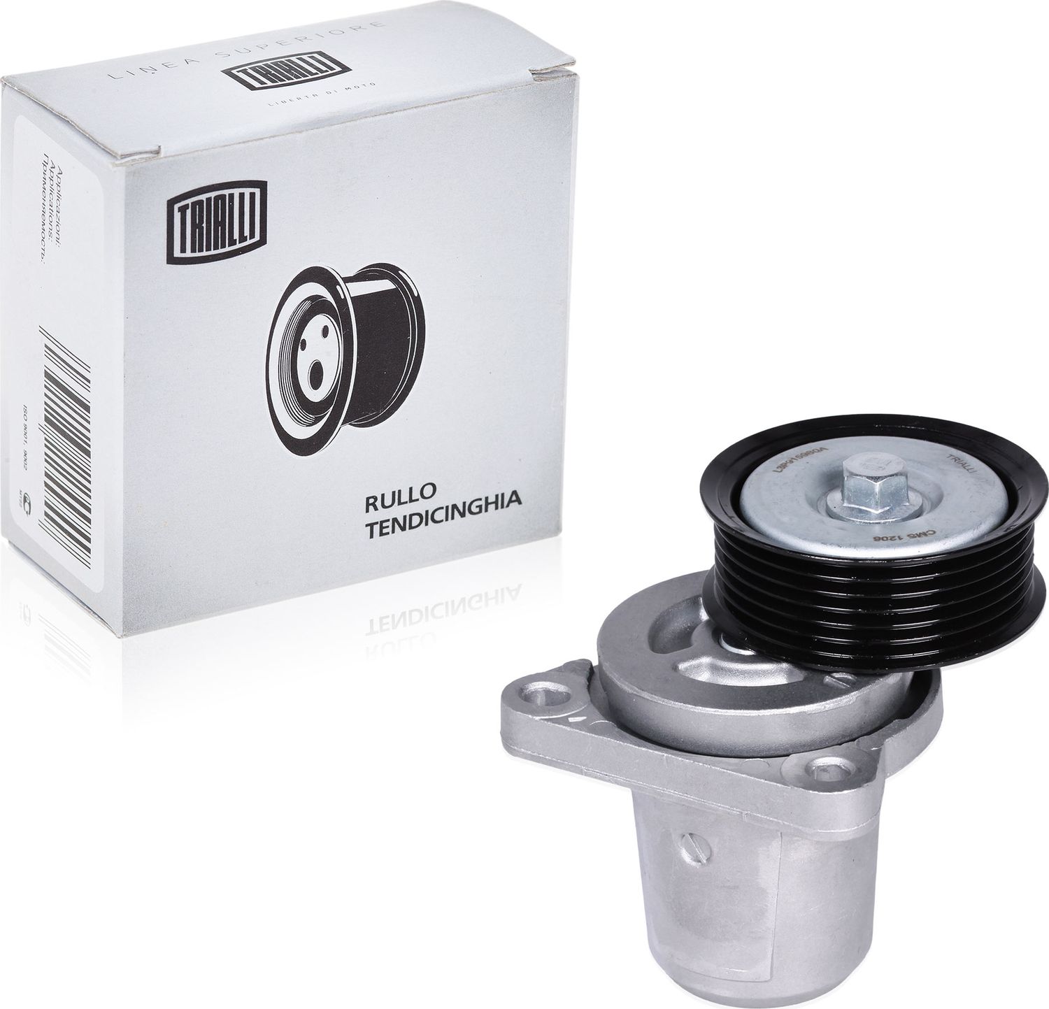 Направляющий (ведущий) ролик приводного поликлинового ремня Trialli. Артикул CMS 1206