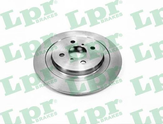 Тормозной диск LPR TOTAL COATED задний для Toyota Yaris II 2005-2012. Артикул T2046PR