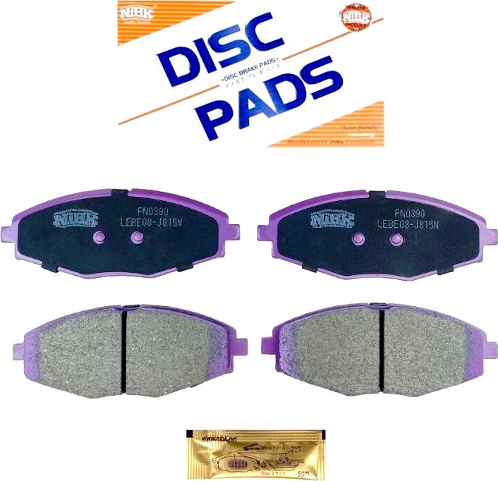 Тормозные колодки NiBK. Артикул PN0390