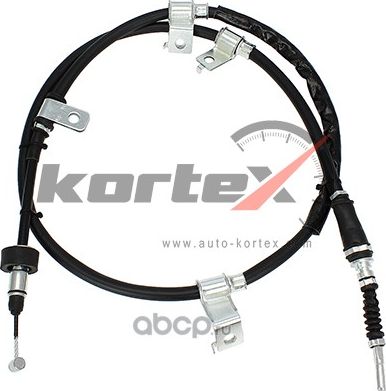 Трос ручного тормоза R (Kortex). Артикул KBC087