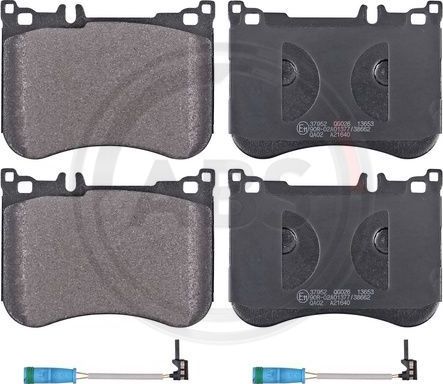 Тормозные колодки ABS. Артикул 37952