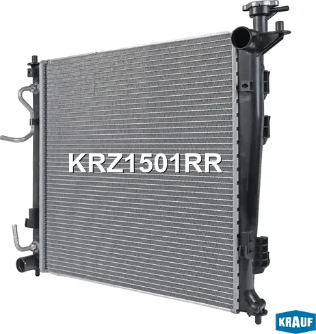 Радиатор системы охлаждения (Krauf). Артикул KRZ1501RR