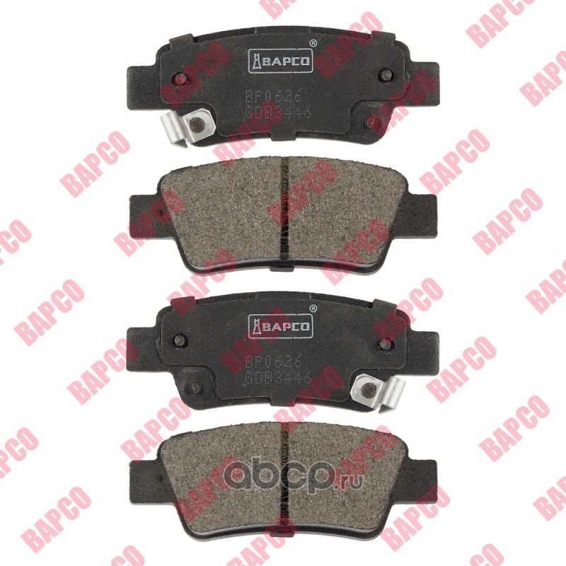 Колодки тормозные дисковые зад. HONDA CR-V III (RE_) (Bapco) Bapco. Артикул BP0626