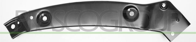 Усилитель бампера Prasco передний правый для Volkswagen Tiguan I 2011-2015. Артикул VG8093401