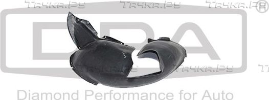 Подкрылок DPA передний левый для Volkswagen Touran I 2003-2010. Артикул 88051525502