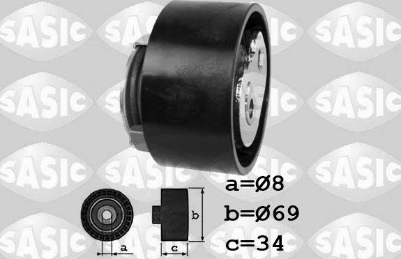 Натяжной ролик (натяжитель) ремня ГРМ Sasic. Артикул 1706031