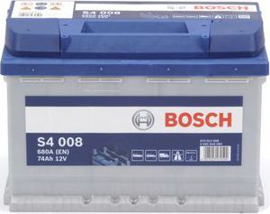 Аккумулятор Bosch S4 для Toyota Hilux VIII 2015-2020. Артикул 0 092 S40 080
