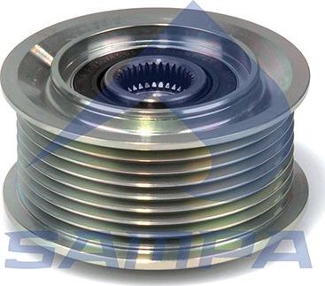 Шкив генератора Sampa для Mercedes-Benz Atego 2 2004-2013. Артикул 202.218