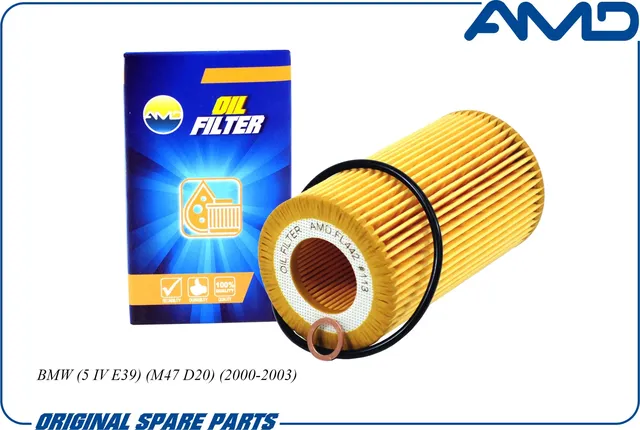 Фильтр масляный BMW E46/E39 1.8D/2.0D/ROVER 75 2.0D (AMD). Артикул AMD.FL442