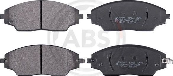 Тормозные колодки ABS. Артикул 37987